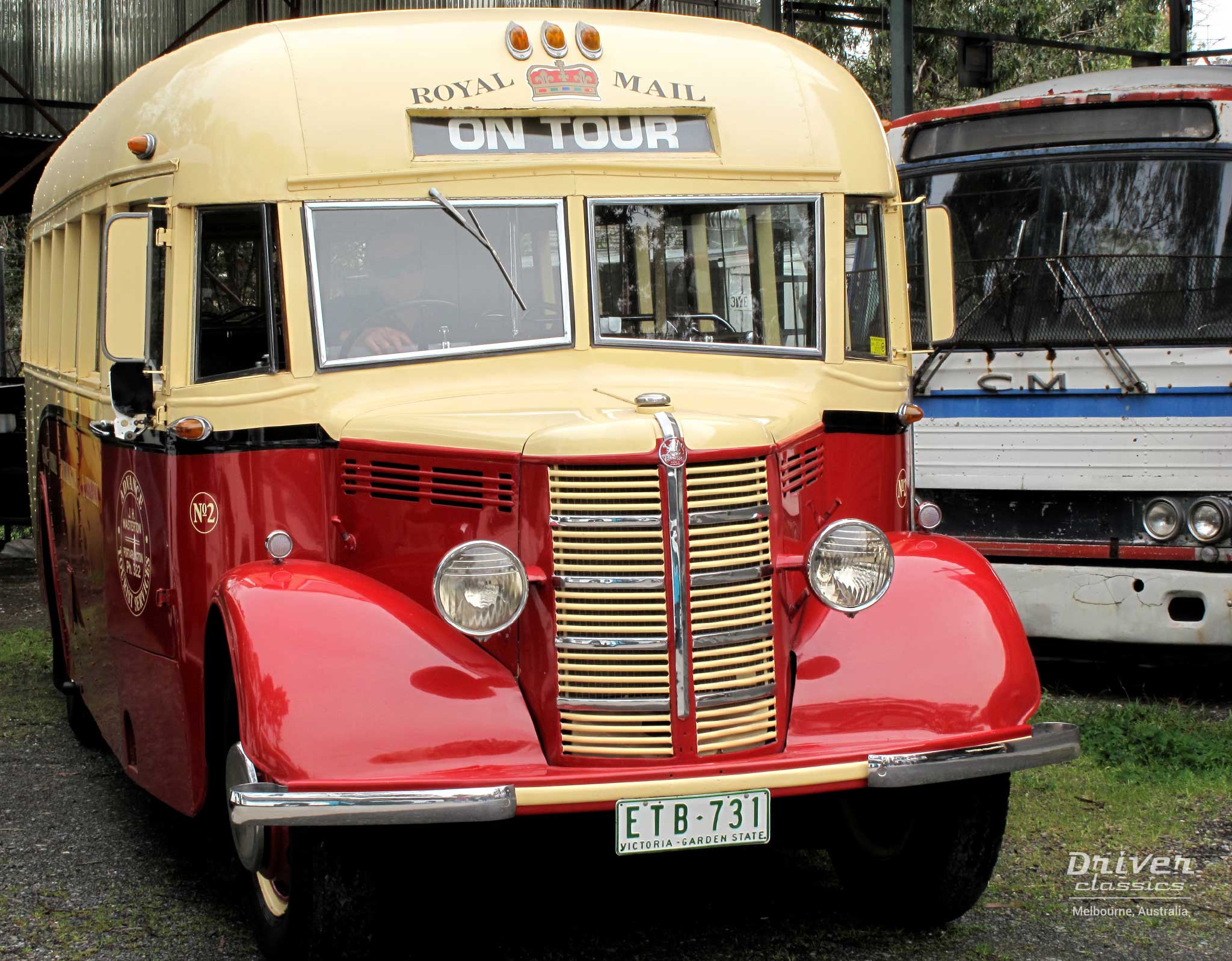 1946 Bedford OB bus front Royal Mail