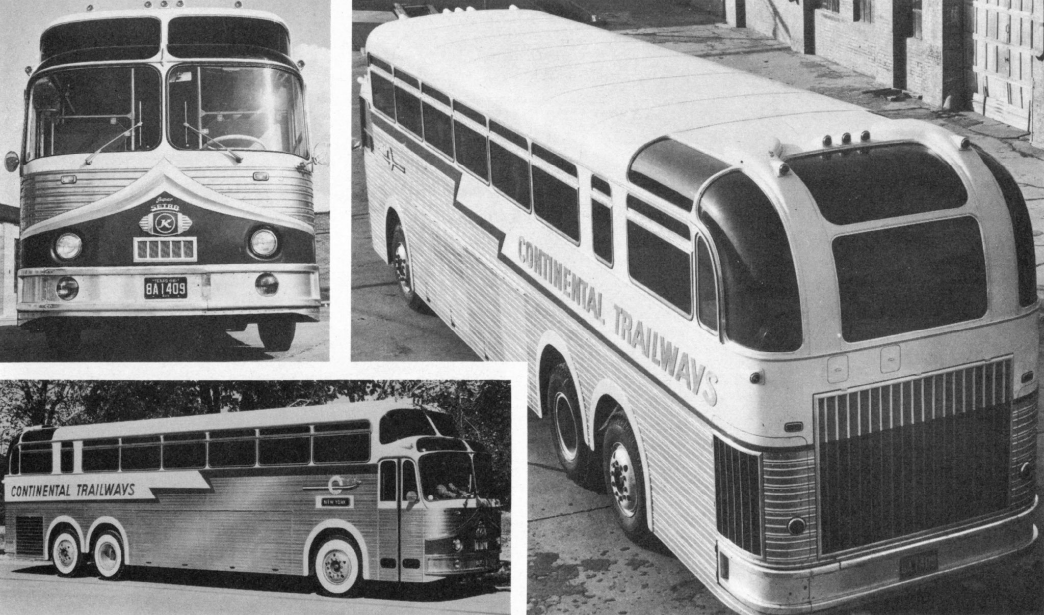 1956 Golden Eagle bus prototype.