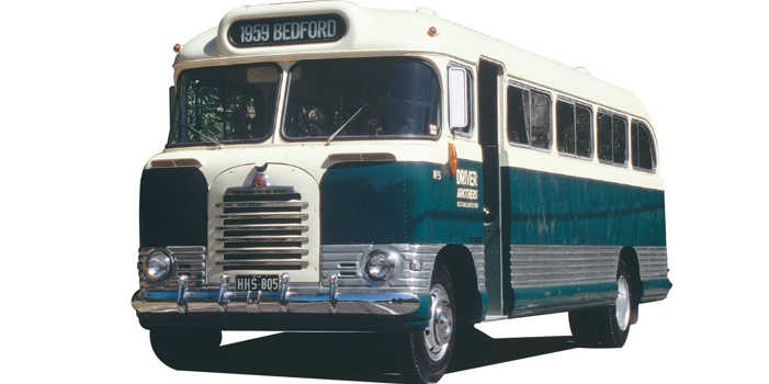 Bedford SB3 bus, 1959 model