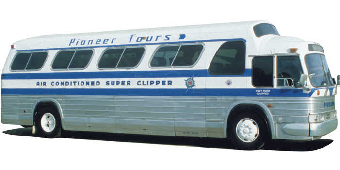 GMC PD4107 bus, 1968 model