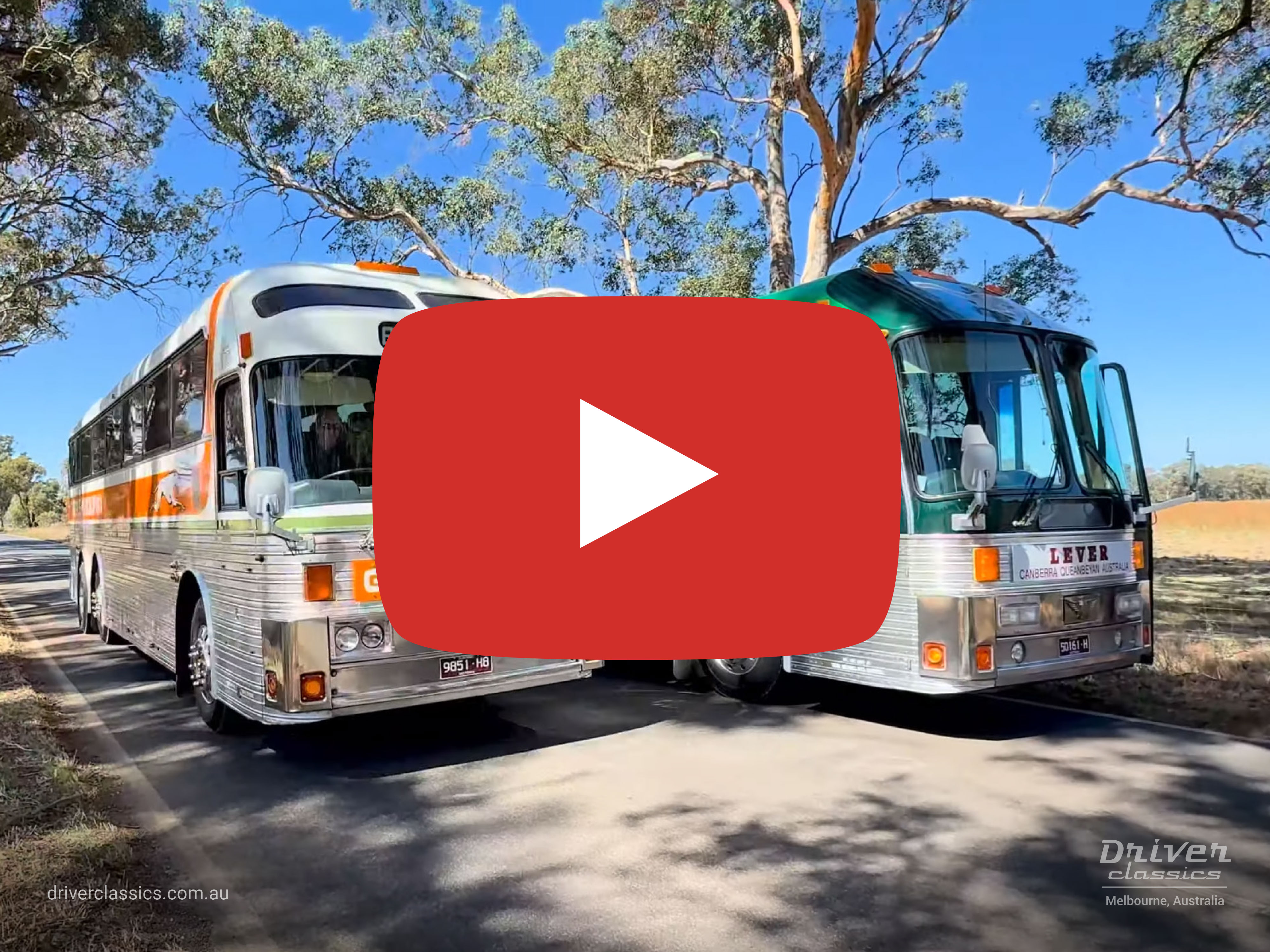 Eagle Model 10 R bus, 1984 model, driving around Shepparton & Nagambie area, VIC Australia. Video taken April 2025