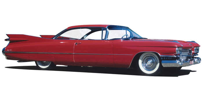 Cadillac Coupe de Ville car, 1959 model