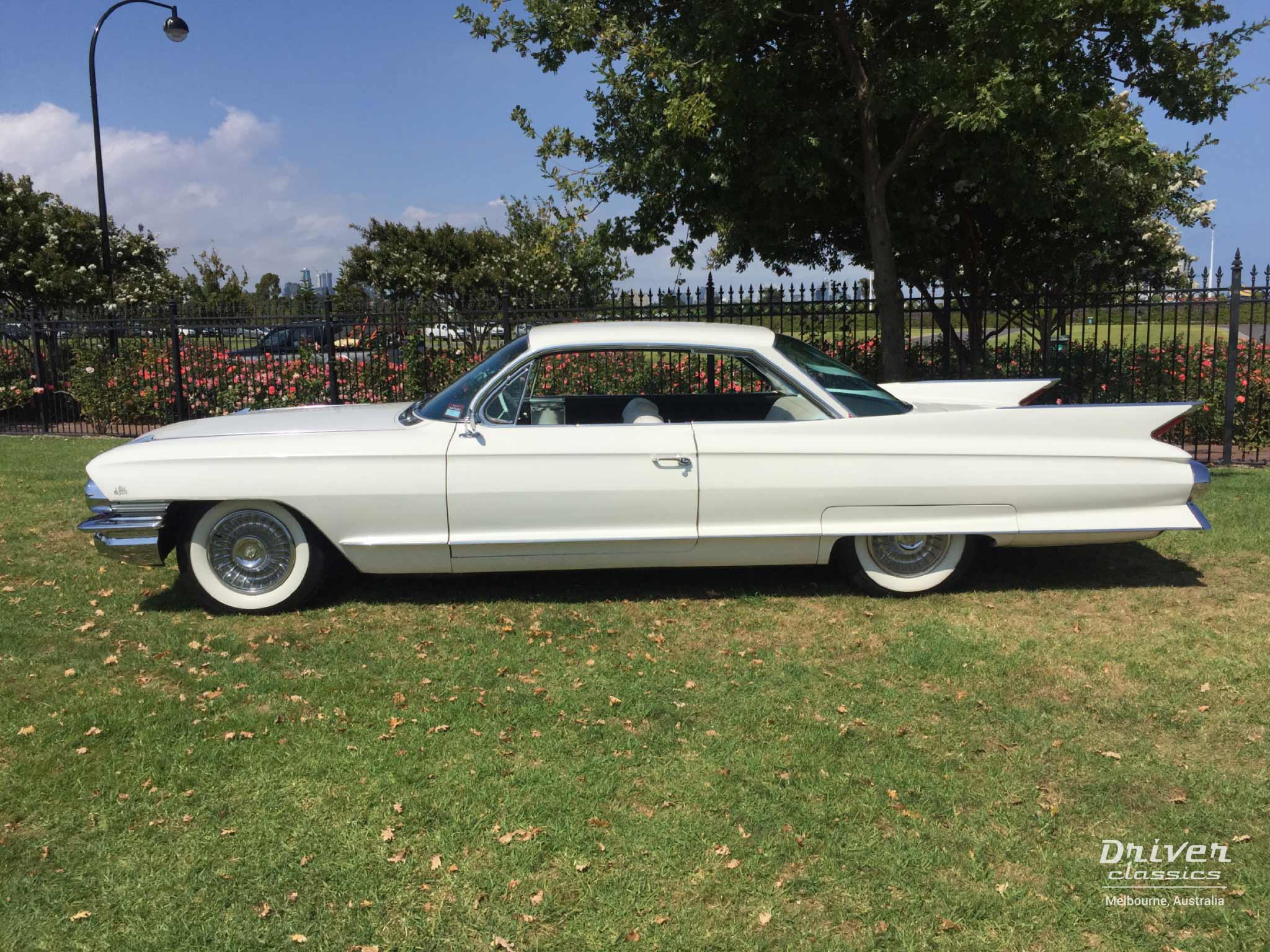 1961 Cadillac Coupe de Ville side profile