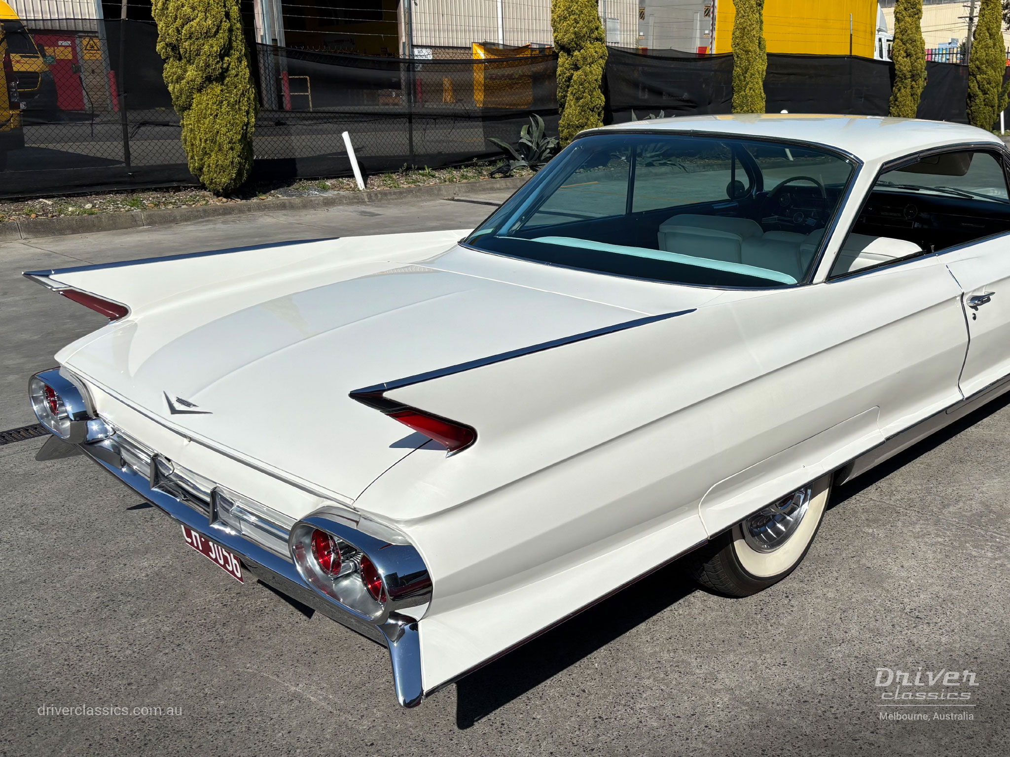 Cadillac Coupe de Ville (1961 Model), boot. Photo taken at Mt Waverley VIC, September 2026