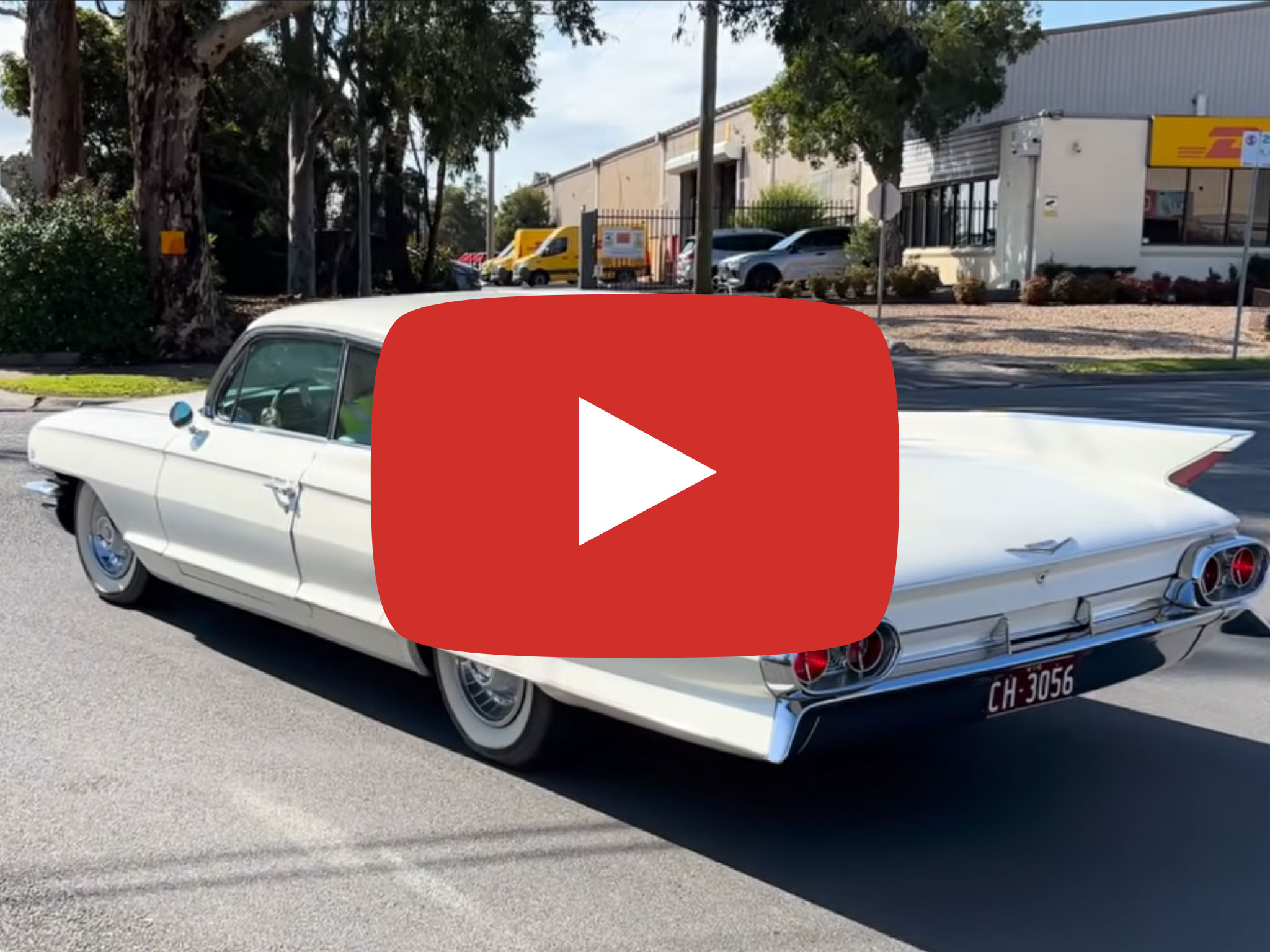 Cadillac Coupe de Ville (1961 Model). Video driving around Mt Waverley VIC, September 2026